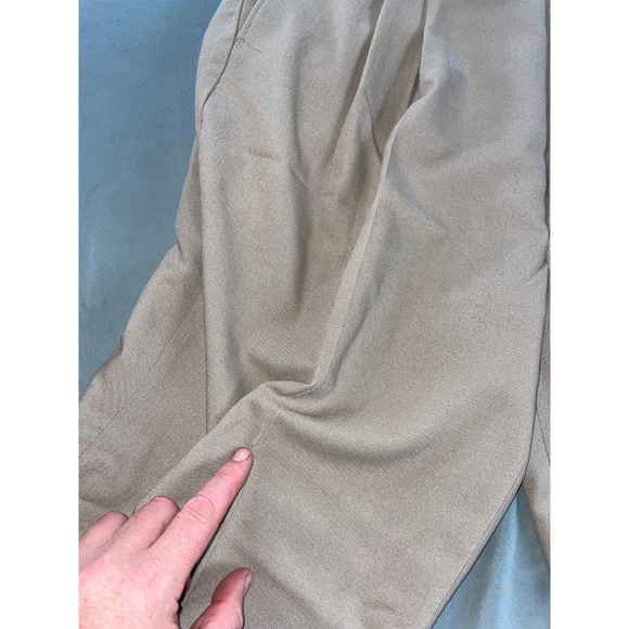 Wentworth Vintage Wards Easy Care Washable Wool Dress Pants, Slacks. Men's 42X30 - Picture 7 of 10